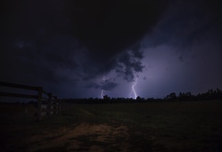 Atenção com chuva forte no Sul Atenção com chuva forte no Sul
