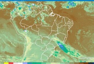Ciclone extratropical se afasta do Brasil e frio entra forte no centro-sul | Foto: Climatempo