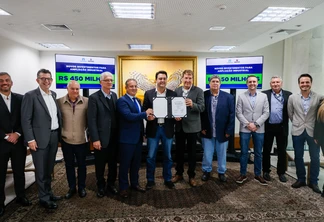 O anúncio foi feito em reunião de representantes do grupo com o governador Carlos Massa Ratinho Junior | Foto: Divulgação O anúncio foi feito em reunião de representantes do grupo com o governador Carlos Massa Ratinho Junior | Foto: Divulgação