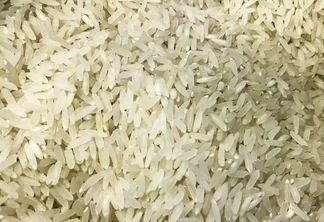 Foto de grãos de arroz. Foto de grãos de arroz.