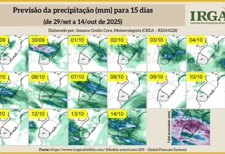 Entre os dias 13 e 14 de outubro, a chuva deve retornar ao Estado | Foto: Jossana Cera/Divulgação Entre os dias 13 e 14 de outubro, a chuva deve retornar ao Estado | Foto: Jossana Cera/Divulgação