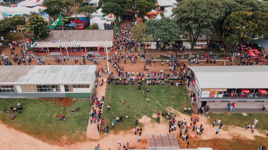 Parque onde acontece a Fenasoja Parque onde acontece a Fenasoja