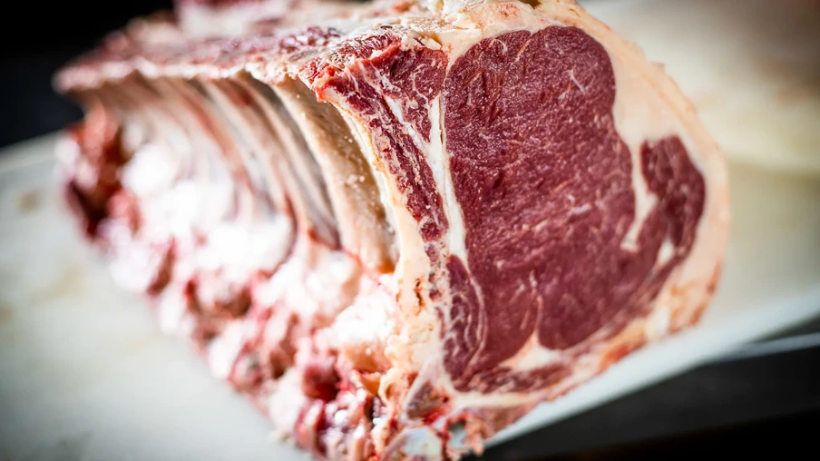 Foto de carne bovina. Foto de carne bovina.