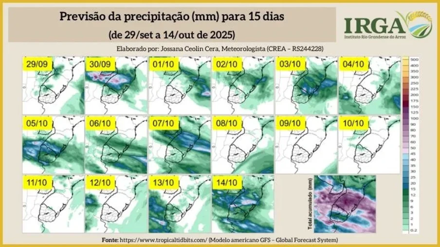Entre os dias 13 e 14 de outubro, a chuva deve retornar ao Estado | Foto: Jossana Cera/Divulgação Entre os dias 13 e 14 de outubro, a chuva deve retornar ao Estado | Foto: Jossana Cera/Divulgação