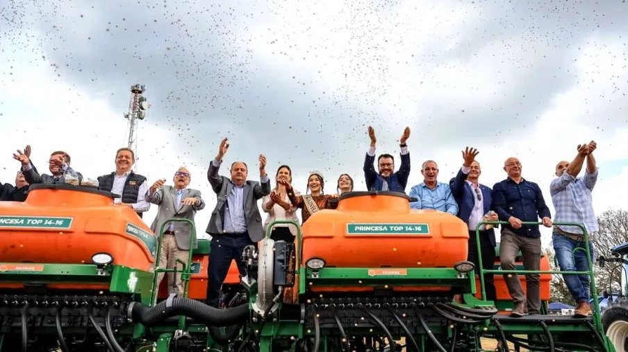 O Estado cultivará uma área de 6,74 milhões de hectares - Foto: Gustavo Mansur/ Ascom Casa Civil O Estado cultivará uma área de 6,74 milhões de hectares - Foto: Gustavo Mansur/ Ascom Casa Civil