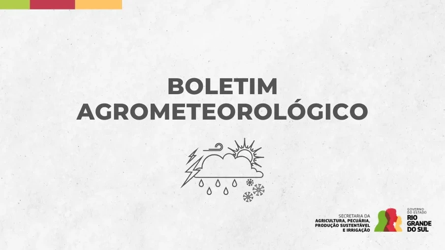 As informações constam no Boletim Integrado Agrometeorológico 46/2025, produzido pela Secretaria da Agricultura, Pecuária, Produção Sustentável e Irrigação (Seapi), em parceria com a Emater/RS-Ascar e o Instituto Rio Grandense do Arroz (Irga) | Foto: Seapi/Divulgação As informações constam no Boletim Integrado Agrometeorológico 46/2025, produzido pela Secretaria da Agricultura, Pecuária, Produção Sustentável e Irrigação (Seapi), em parceria com a Emater/RS-Ascar e o Instituto Rio Grandense do Arroz (Irga) | Foto: Seapi/Divulgação