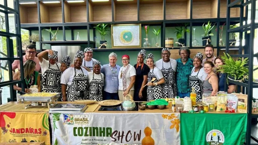 No total, a estatal adquiriu 146 toneladas de alimentos produzidos pela agricultura familiar de todo o Brasil, com destaque para a produção da região amazônica, servindo também à COP Indígena e ao Movimento dos Atingidos por Barragens (MAB) | Fonte: Conab/Divulgação No total, a estatal adquiriu 146 toneladas de alimentos produzidos pela agricultura familiar de todo o Brasil, com destaque para a produção da região amazônica, servindo também à COP Indígena e ao Movimento dos Atingidos por Barragens (MAB) | Fonte: Conab/Divulgação