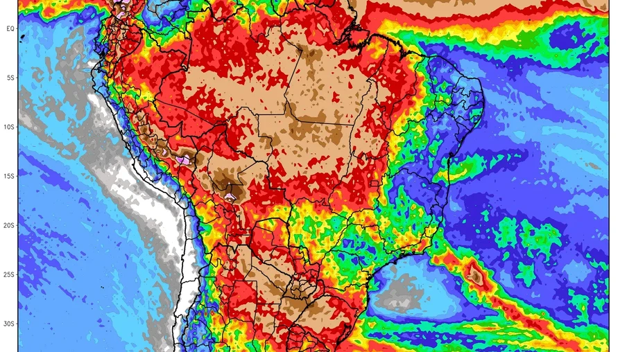 A Região Norte está no período chuvoso do ano, que se denomina de inverno amazônico | Foto: Metsul/Divulgação A Região Norte está no período chuvoso do ano, que se denomina de inverno amazônico | Foto: Metsul/Divulgação